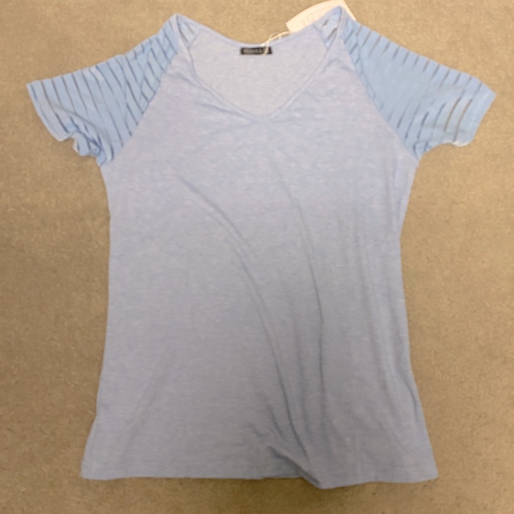 NWT baby blue tee